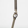 Desousa II (33.9'L x 8.8'W x 28'H) Champagne Metal Multi-Arm Three Light Chandelier thumbnail 3