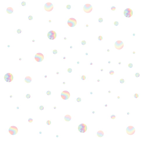 Holographic Holographic Circle Wall Decals