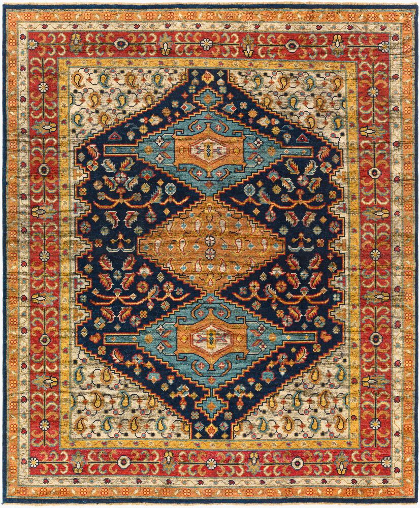 Reign Handmade Rug, by Surya, 3' length x 2' width