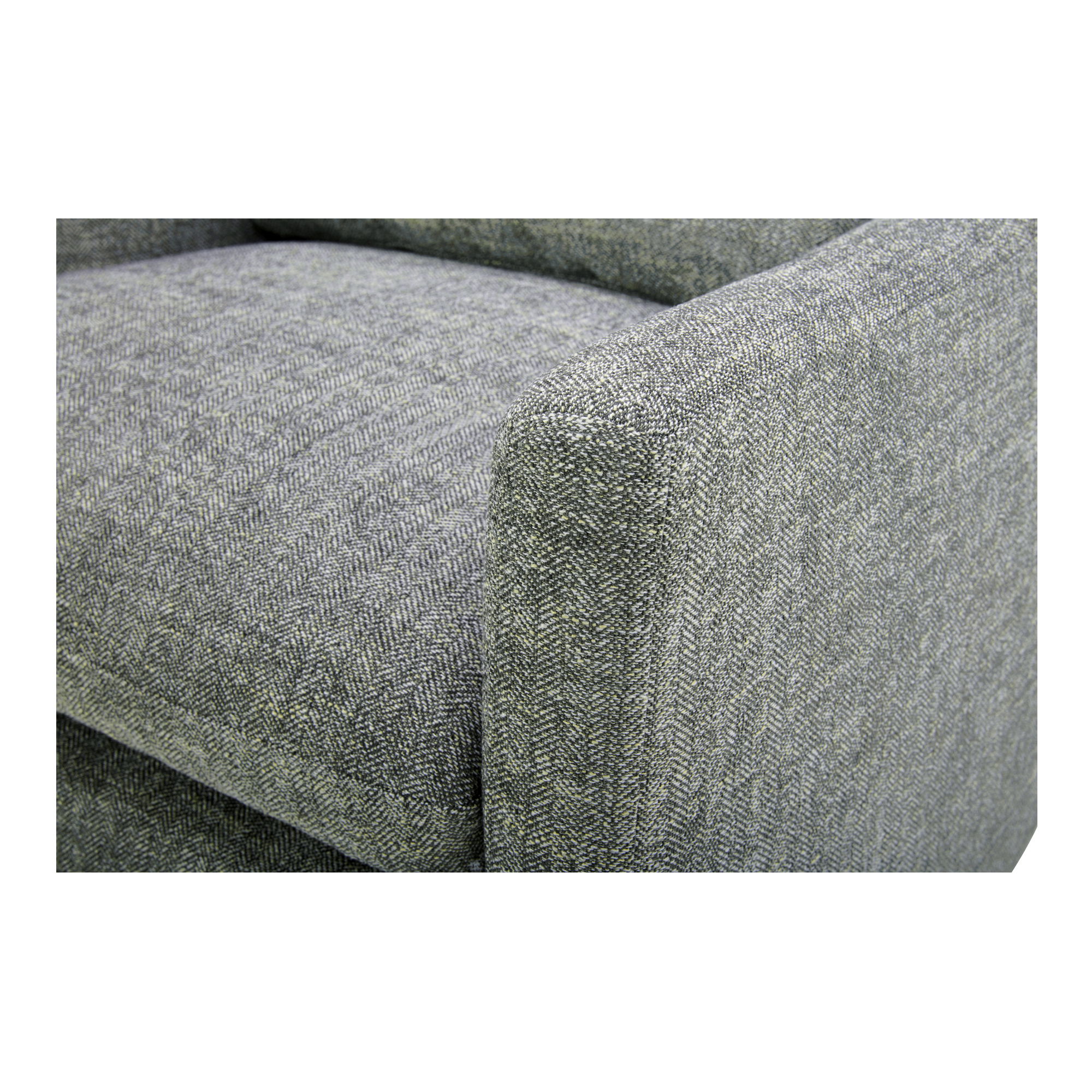Linden Swivel Chair Slated Moss large image 