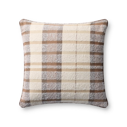 Loloi Brown Pillow