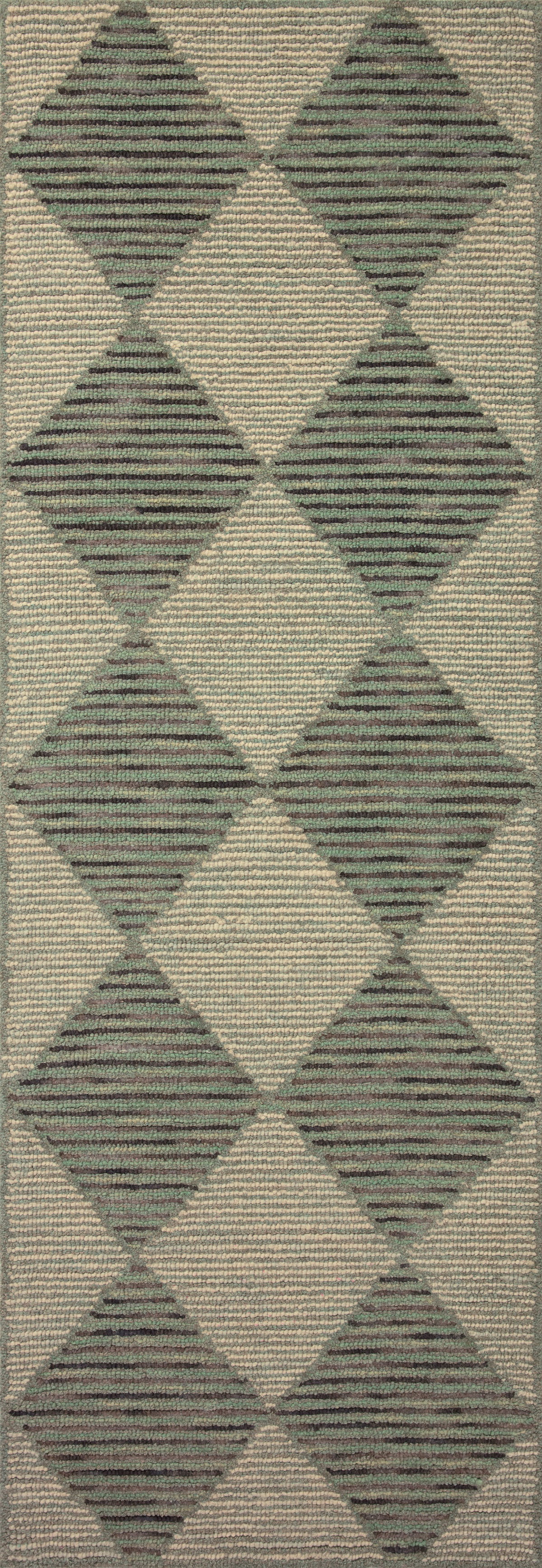 Chris Loves Julia x Loloi Francis Rug, 1'6" length x 1'6" width View 6