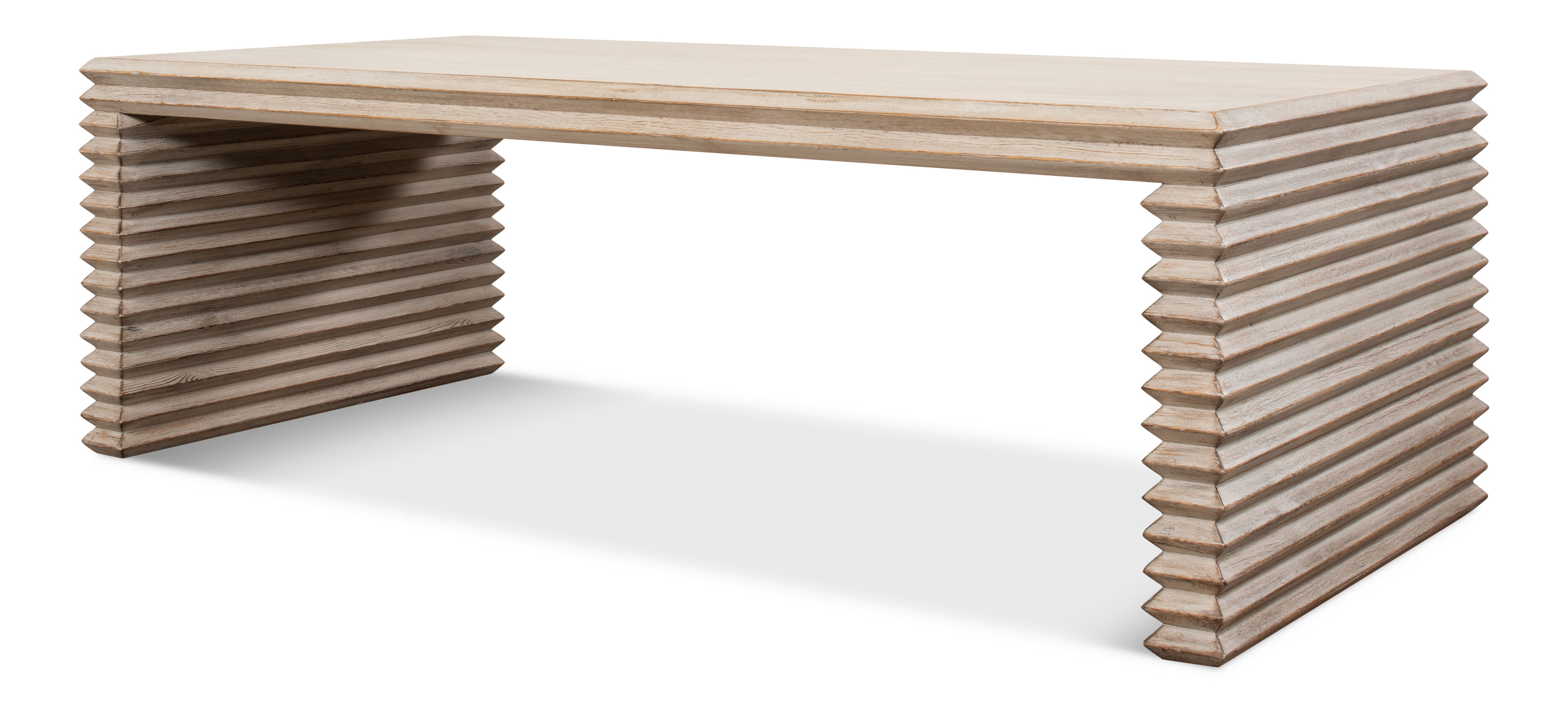 Stacked Cocktail Table, Stone Grey large image 