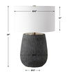 Americana Aged Black Table Lamp thumbnail 2