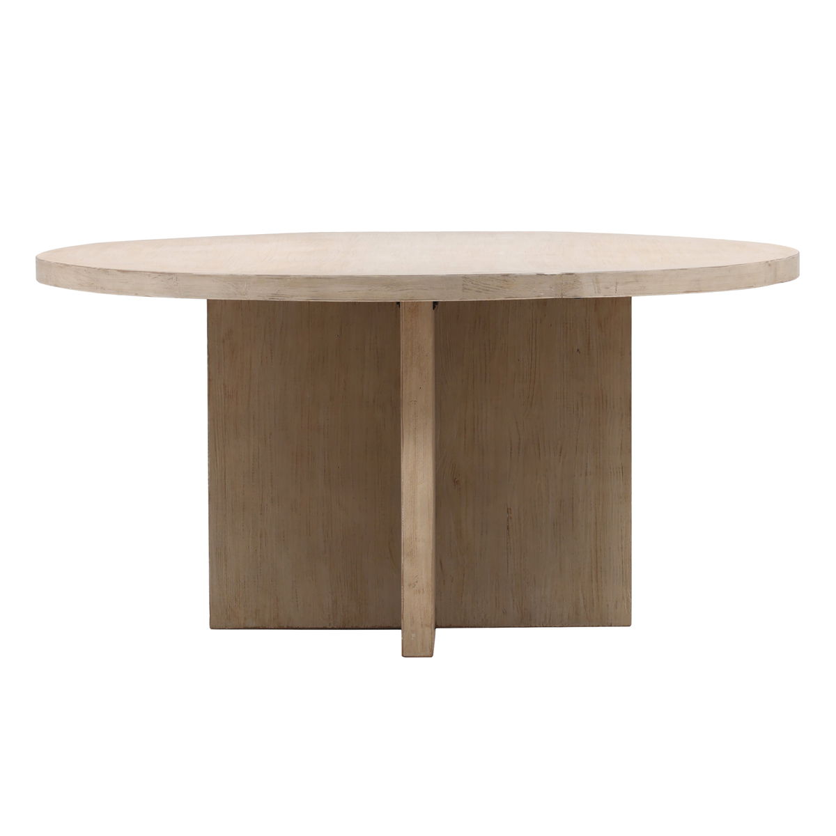 Harley Dining Table 60', by Dovetail, 60" width x 30" height x 60" depth View 2