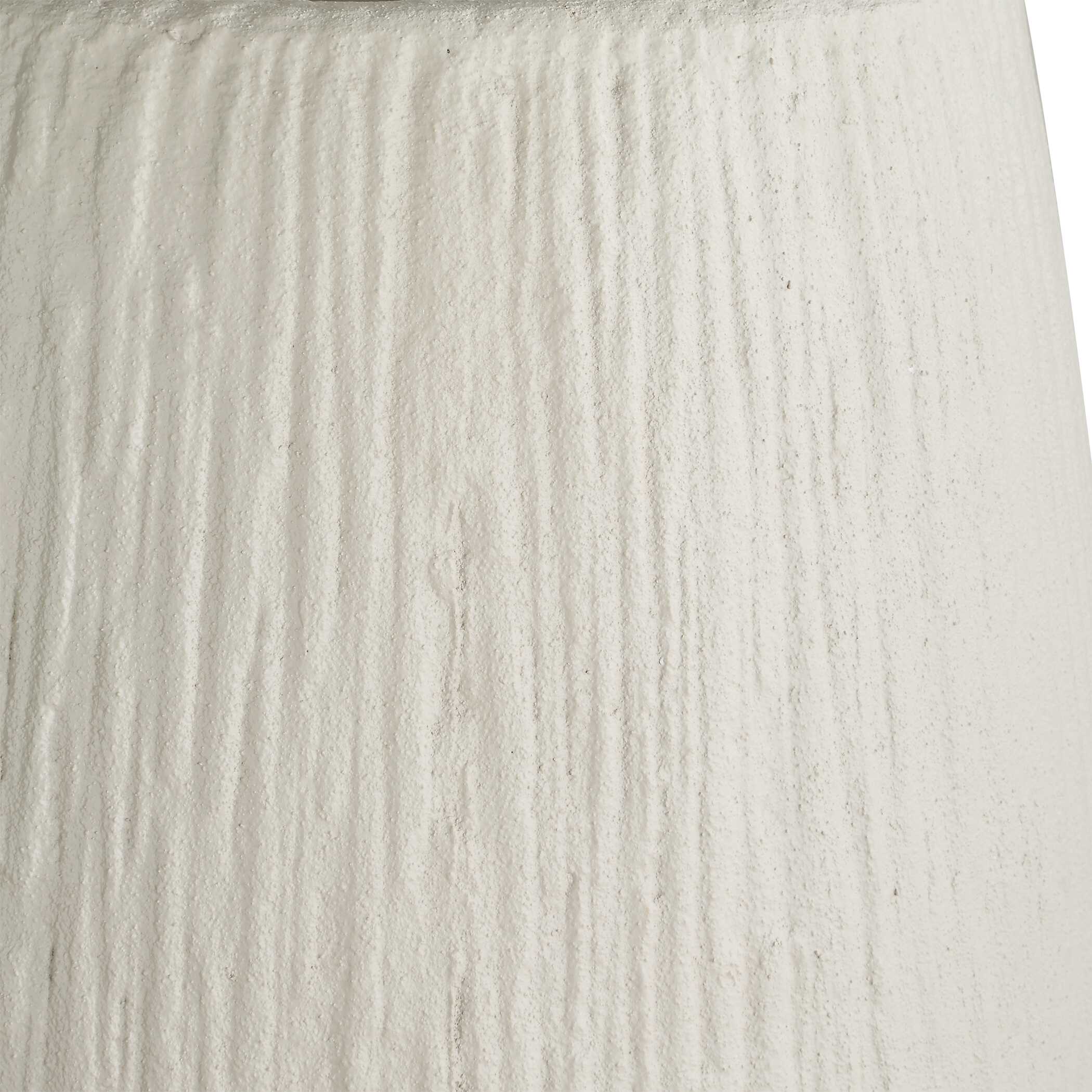 Rustic Ridge Off-White Outdoor Planter, Decorative by Uttermost, 13.5" width x 16.37" height x 13.5" depth View 6