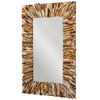 Teak Branch Rectangular Mirror thumbnail 4