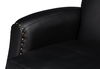 Taft Leather Swivel Chair, Onyx Black thumbnail 4