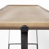 Helios II 60L x 14W x 29H Rectangular Brown Raised Edge Top Console Table thumbnail 6