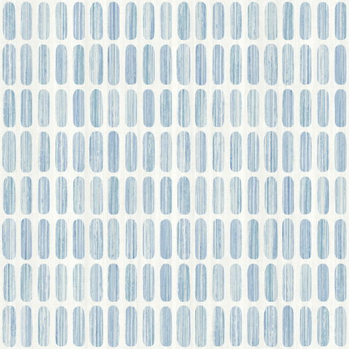 Petite Pergola Blue Wallpaper