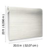 Cattail Weave White Peel & Stick Wallpaper thumbnail 11