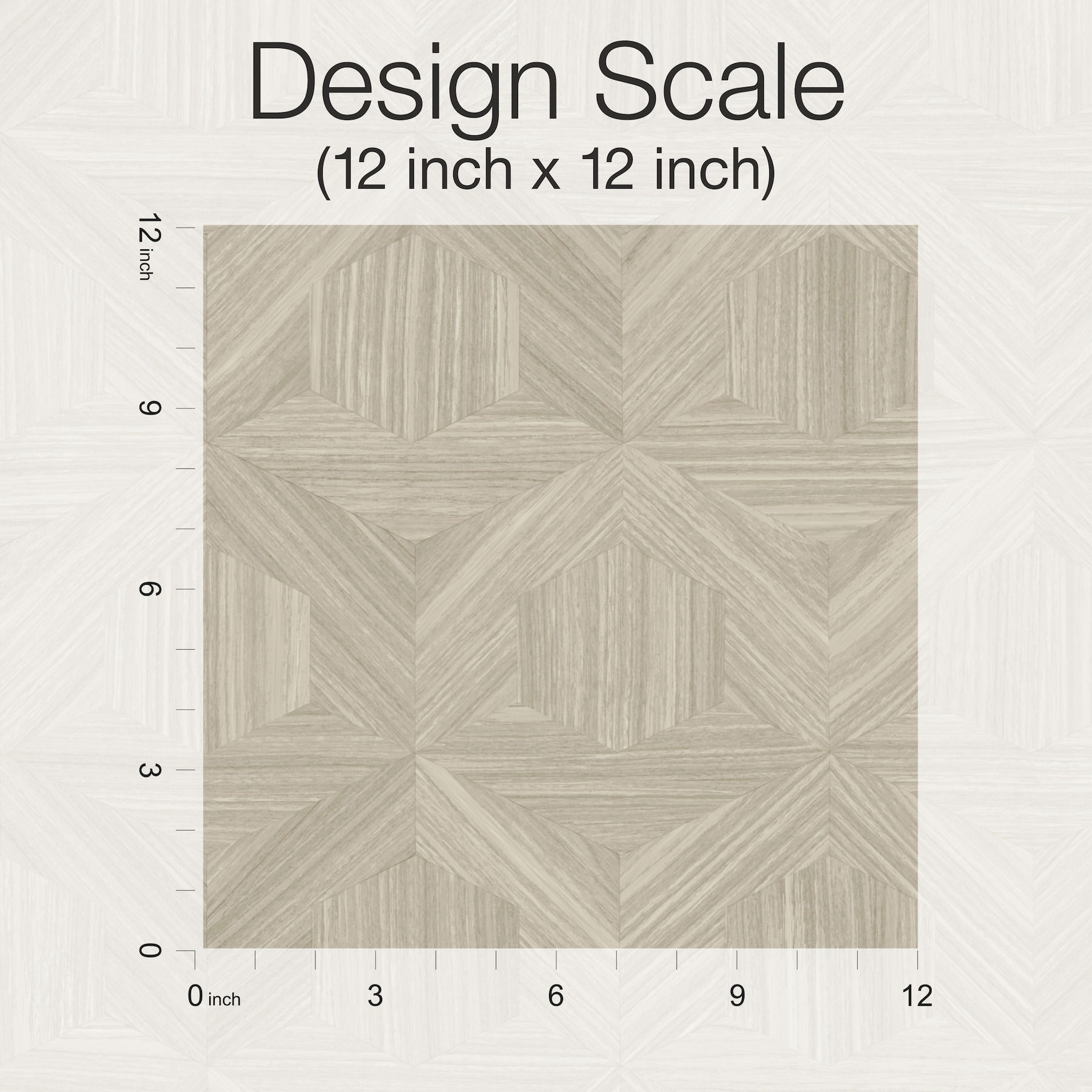 Parquet Beige Wallpaper large image 