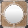 Georgia Accent Mirror, by Surya, 24" width x 24" height thumbnail