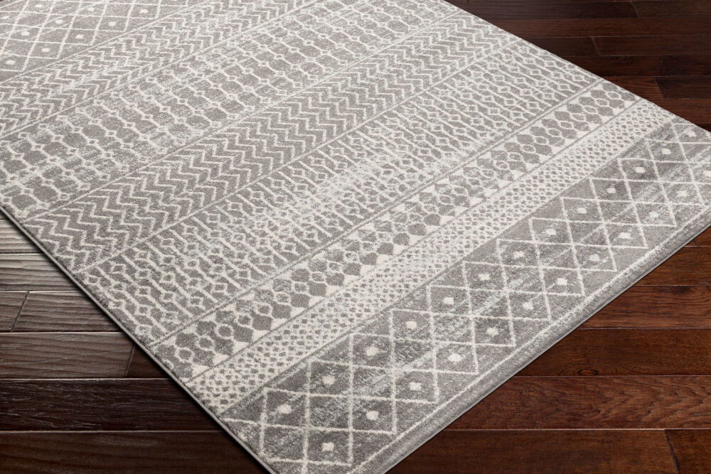Tevazu Machine Woven Rug, by Surya, 6'11.86" length x 5'2.99" width