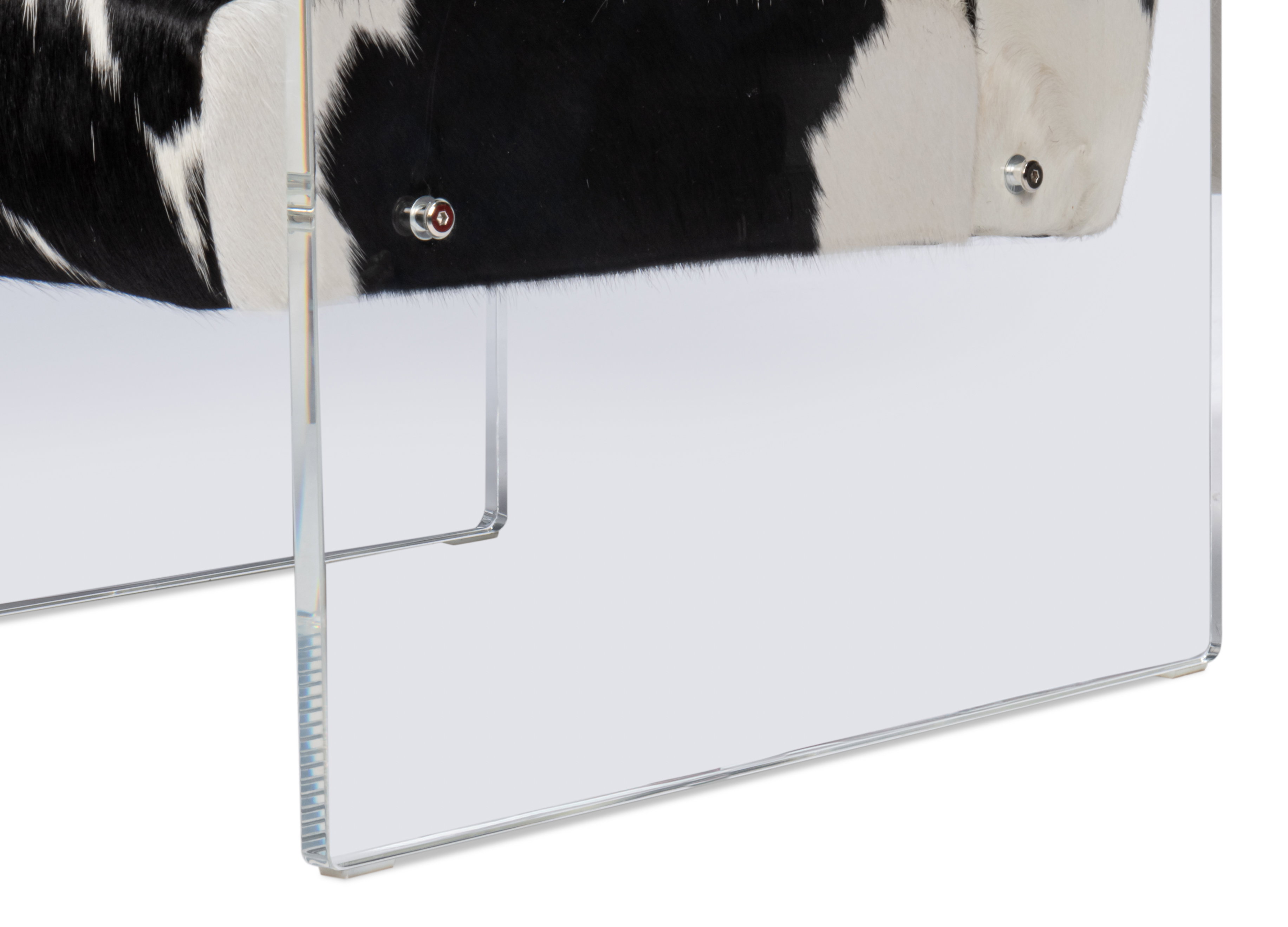 Holloway Armchair, Black & White, Seating by Sarreid, 24" length x 32" width x 31" height View 7