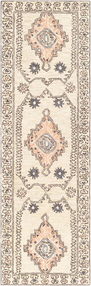 Urfa Handmade Rug, by Surya, 8' length x 2'6" width