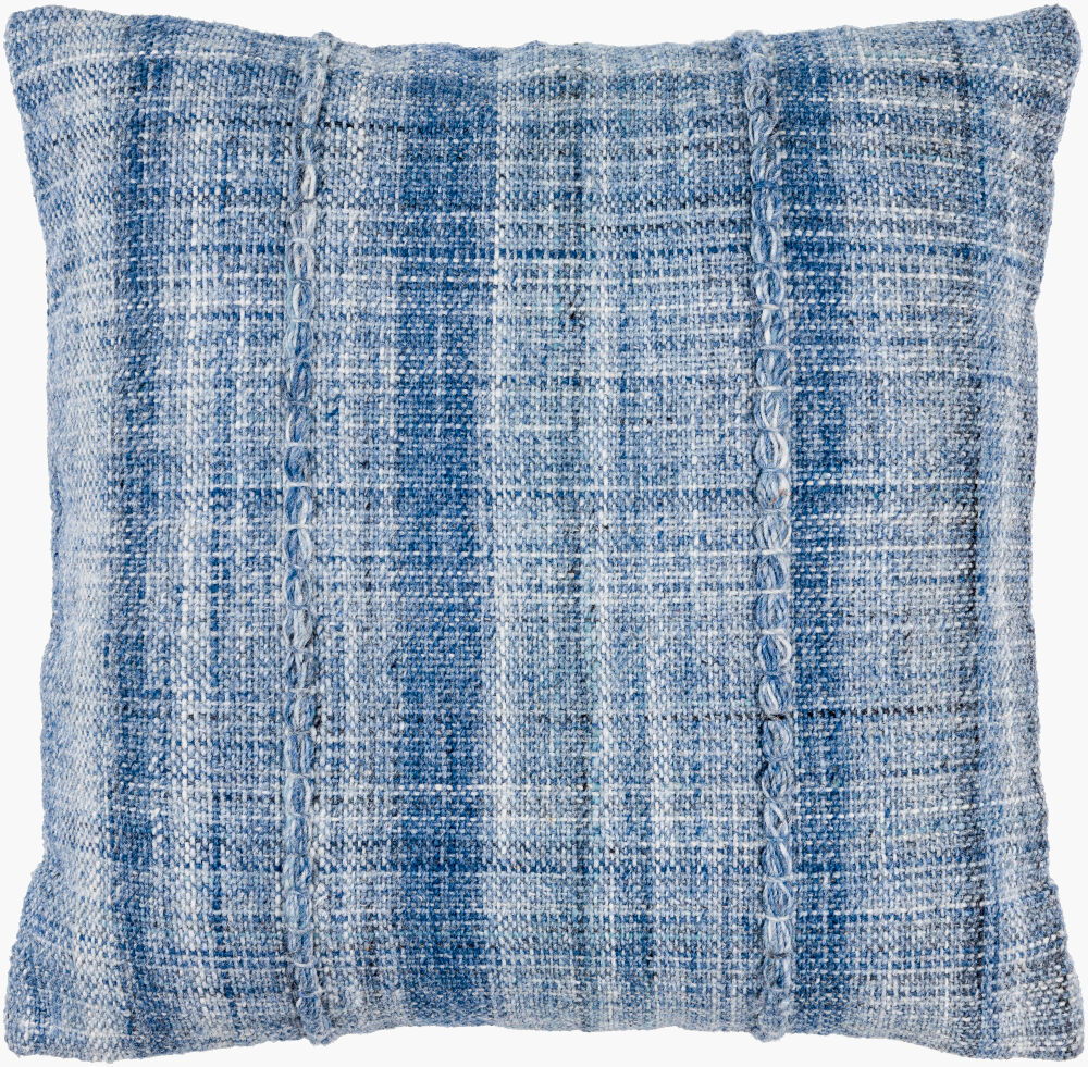 Mudcloth Accent Pillow, Decorative Pillow by Surya, 18" length x 18" width