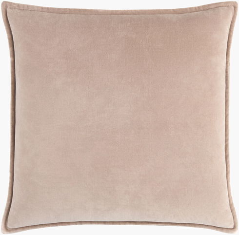 Cotton Velvet Accent Pillow