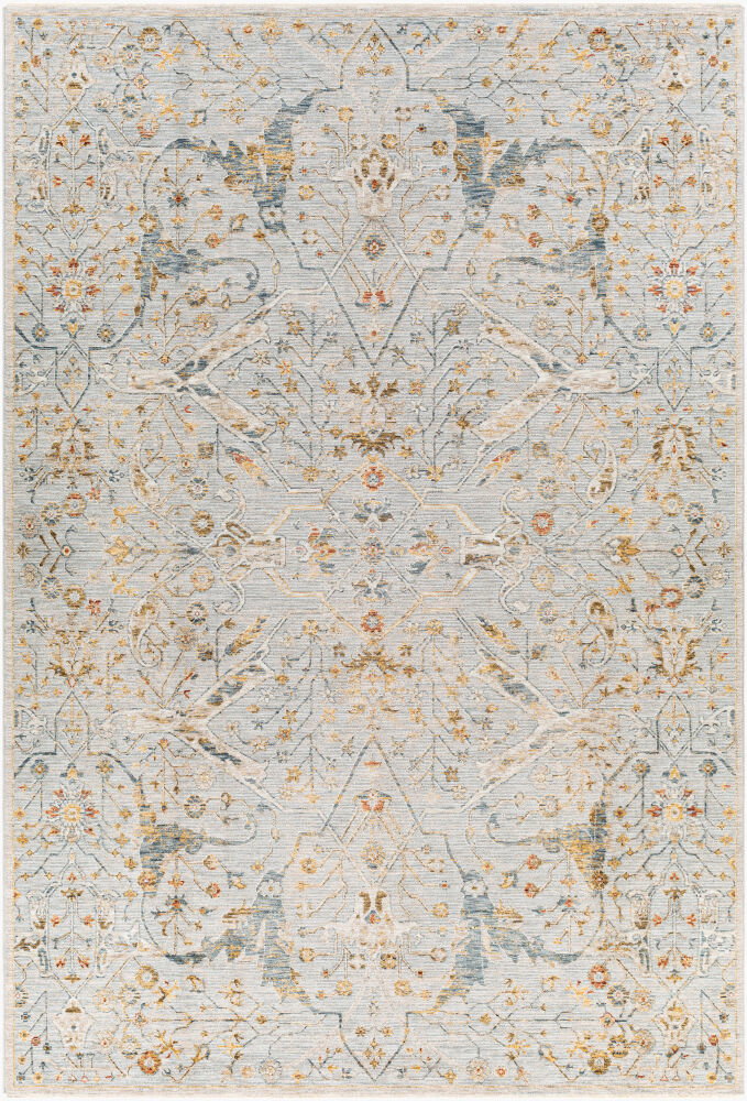 Reina Machine Woven Rug, by Surya, 9'6.17" length x 6'6.74" width
