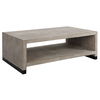 Bosk White Washed Coffee Table thumbnail 4