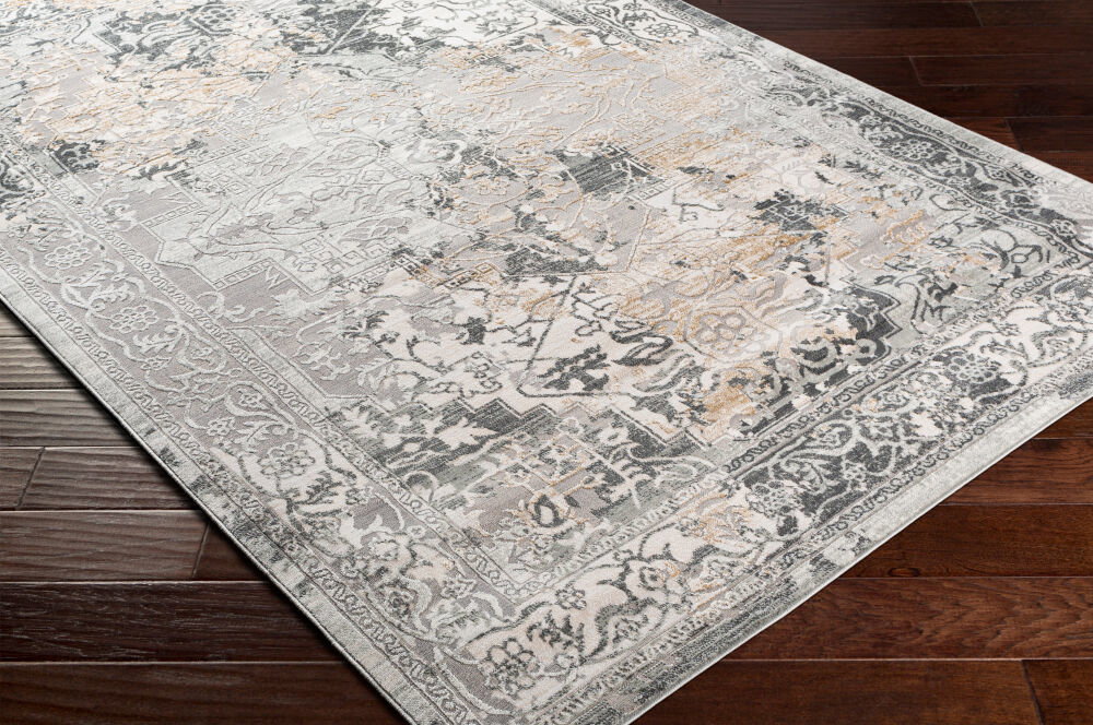 Quatro Machine Woven Rug, by Surya, 2'11.43" length x 1'11.62" width