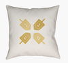 Dreidel II Accent Pillow, Decorative Pillow by Surya, 20" length x 20" width thumbnail