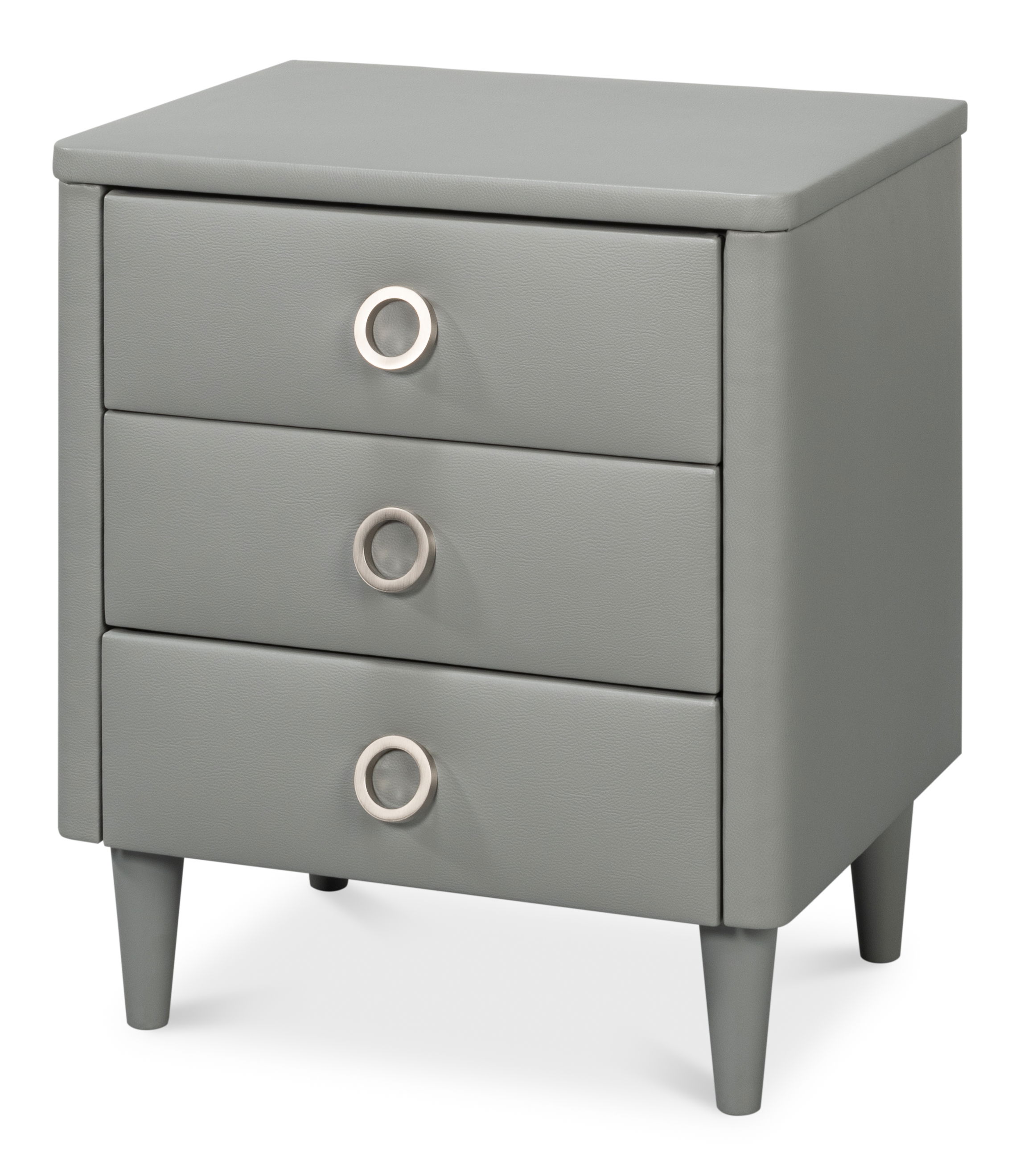 Avvolto Three Drawer Night Stand large image 