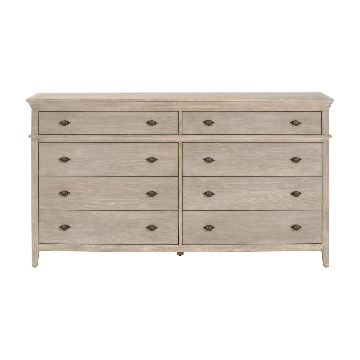 Oxford 8-Drawer Double Dresser, by Essentials for Living, 67" width x 37.25" height x 20" depth View 1