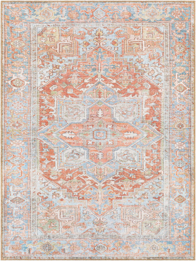 Alanya Machine Woven Rug, by Surya, 6'11.86" length x 5'2.99" width