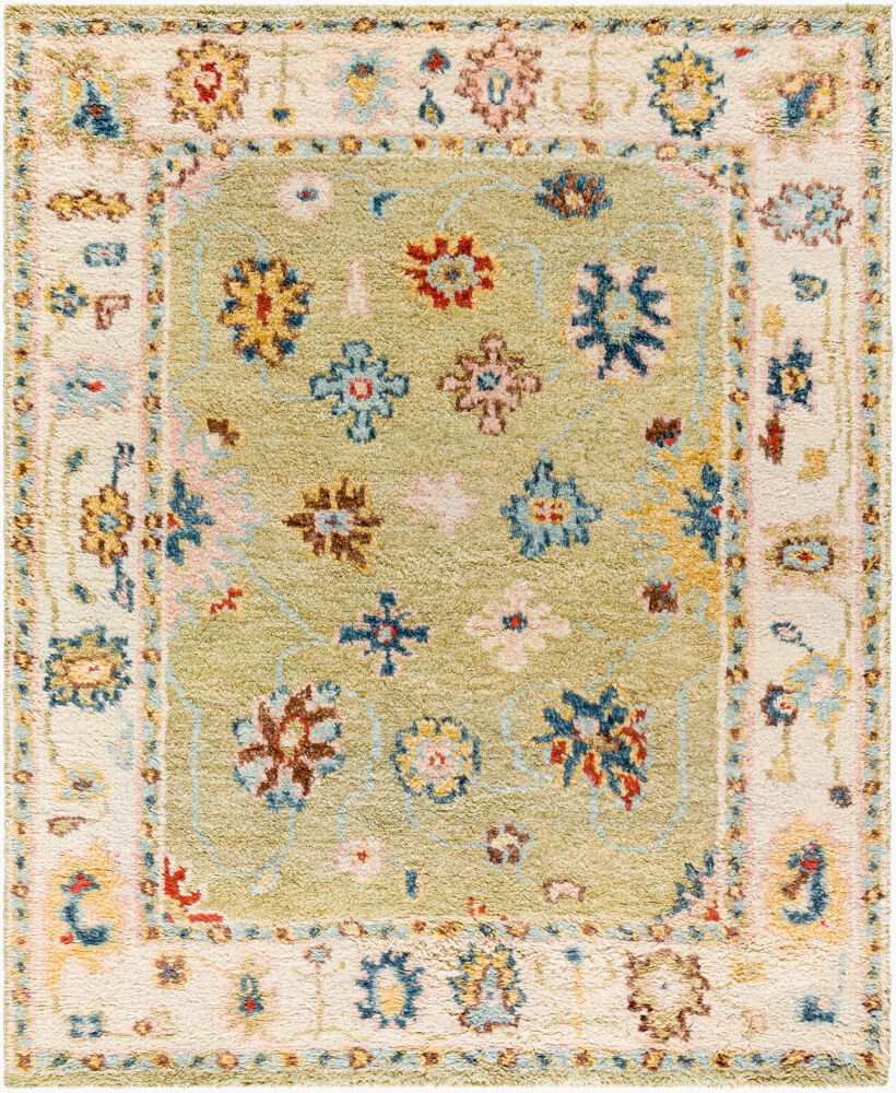 Marrakech Handmade Rug, by Surya, 1'6" length x 1'6" width