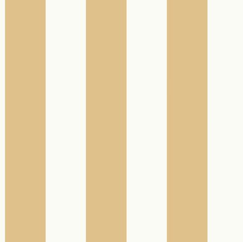 Awning Stripe Yellow Wallpaper