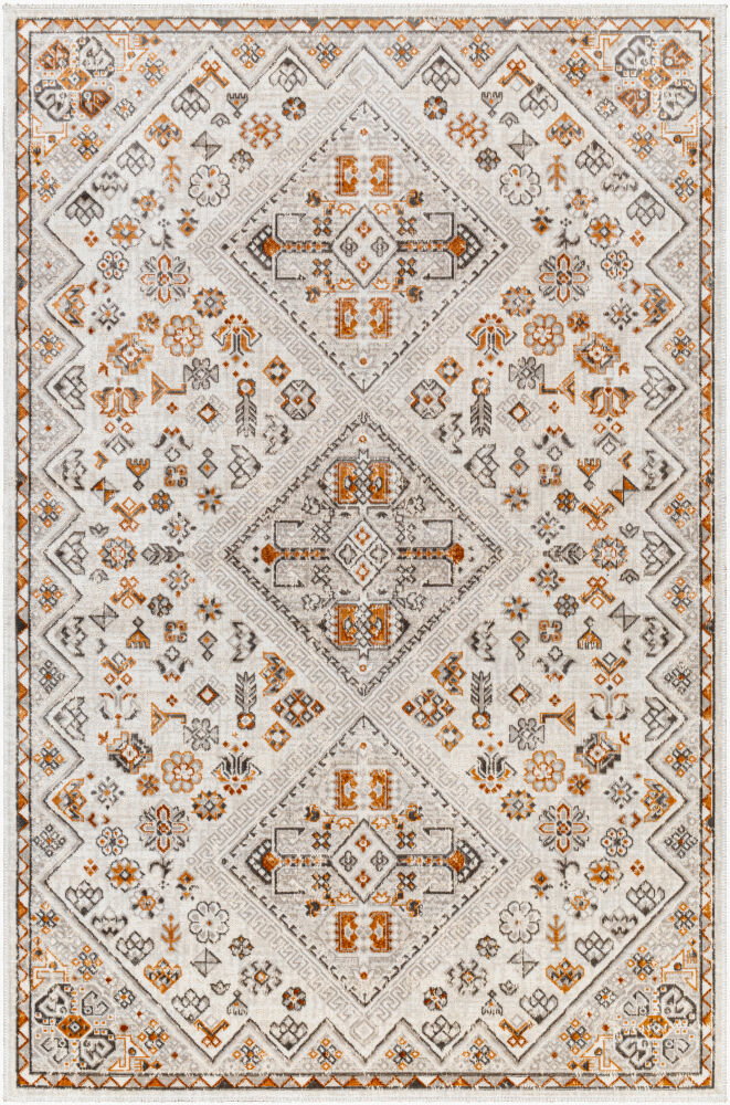 Basel Machine Woven Rug, by Surya, 1'2.96" length x 1'2.96" width