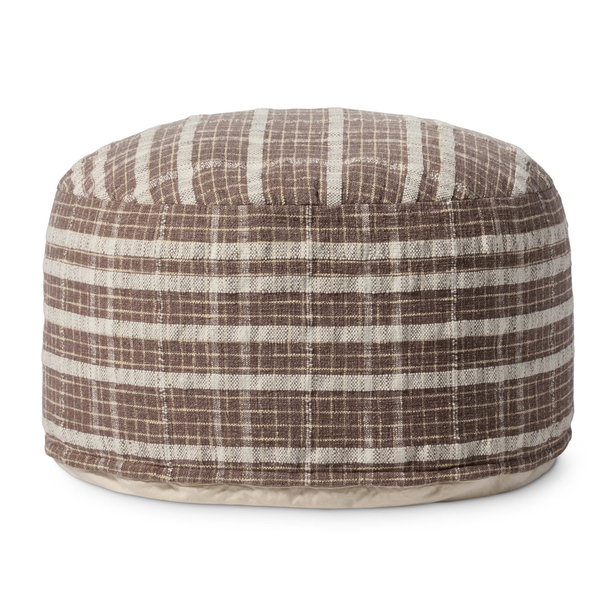 Chris Loves Julia x Loloi Wallace Chocolate, Ottoman, 36" width x 22" height x 36" depth View 1