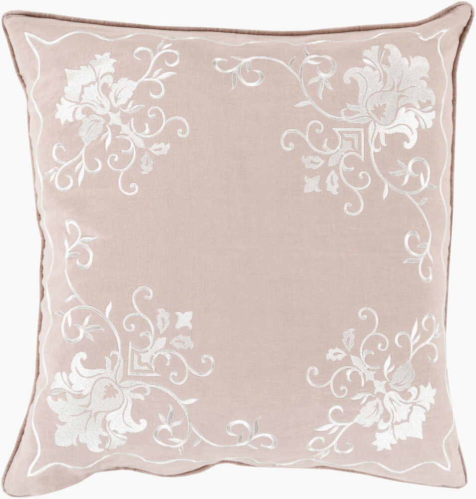 Eloise Accent Pillow, Decorative Pillow by Surya, 18" length x 18" width
