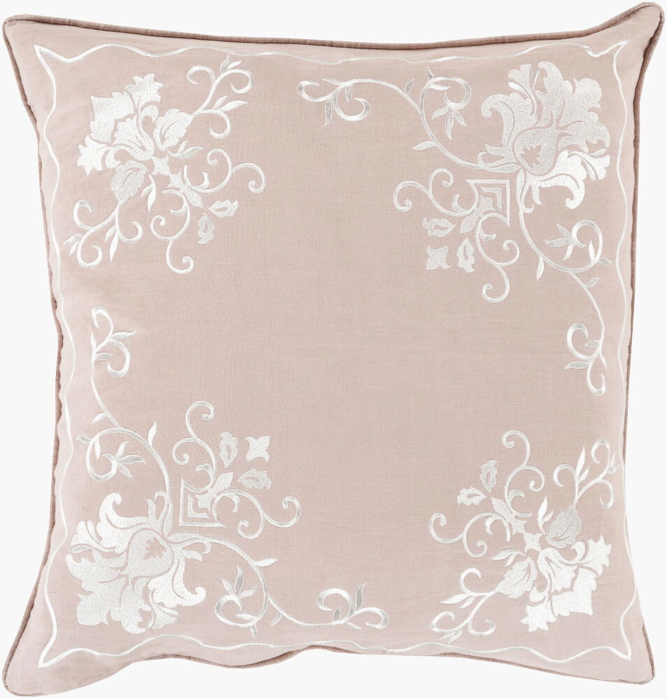 Eloise Accent Pillow Down, Decorative Pillow by Surya, 18" length x 18" width