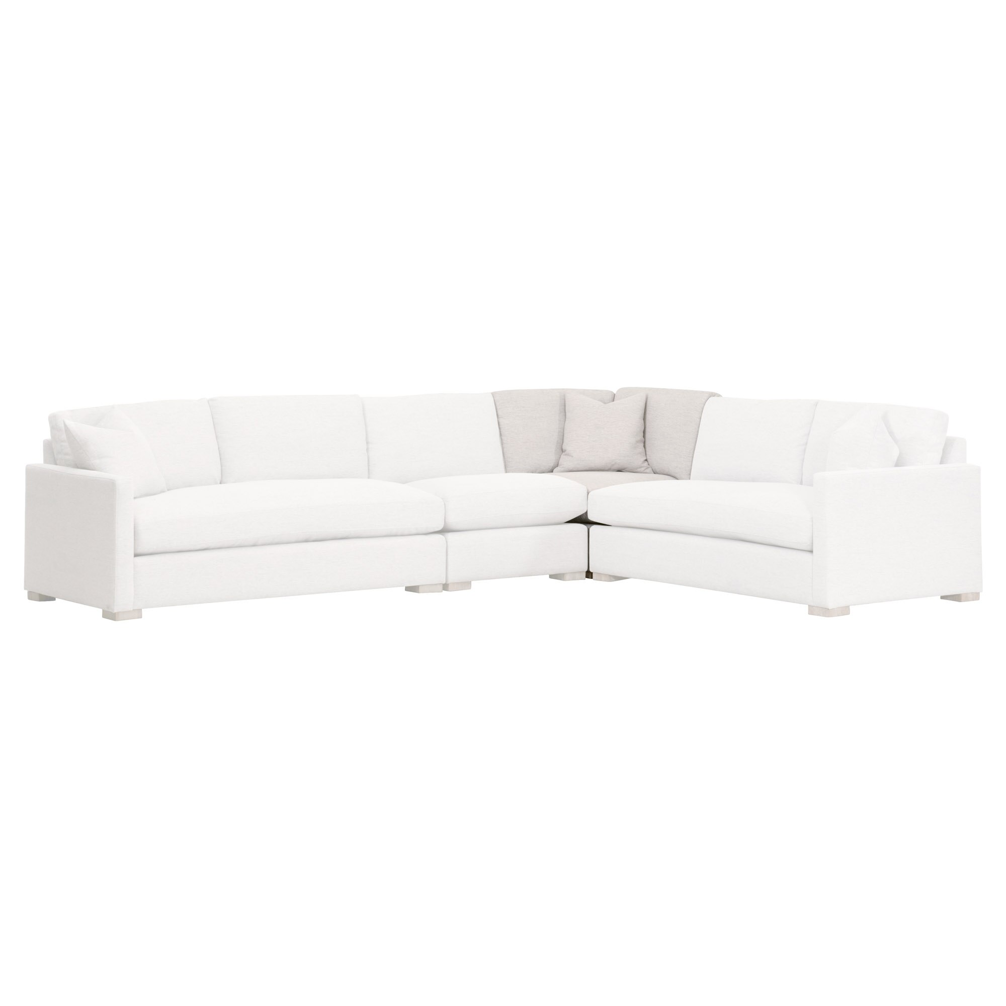 Clara Modular Corner Chair, Seating by Essentials for Living, 36" width x 34" height x 36" depth View 4