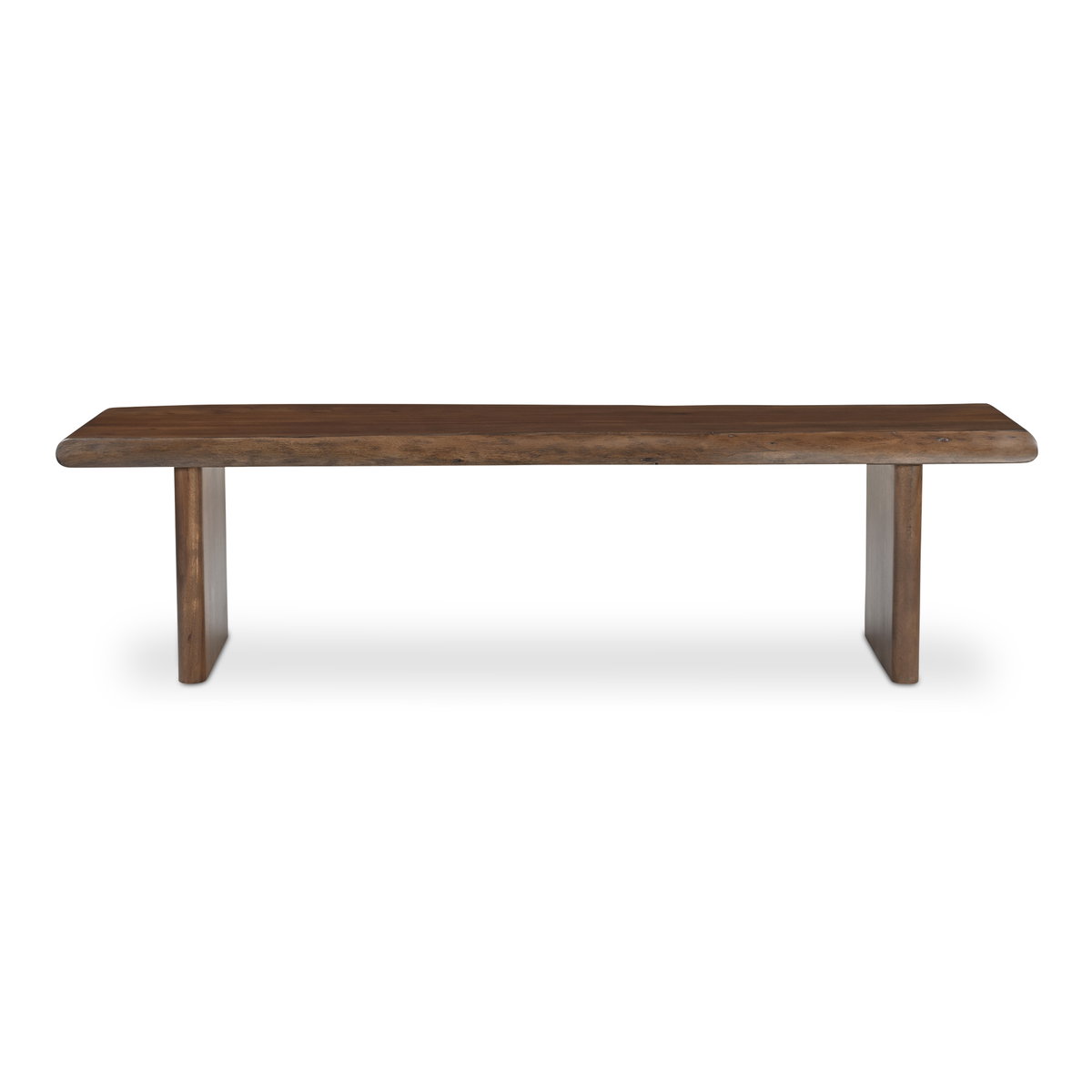 Lila Dining Bench Small Brown, Benche by Moe's Home, 69" width x 18" height x 17" depth View 1
