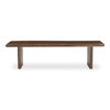 Lila Dining Bench Small Brown, Benche by Moe's Home, 69" width x 18" height x 17" depth thumbnail 1