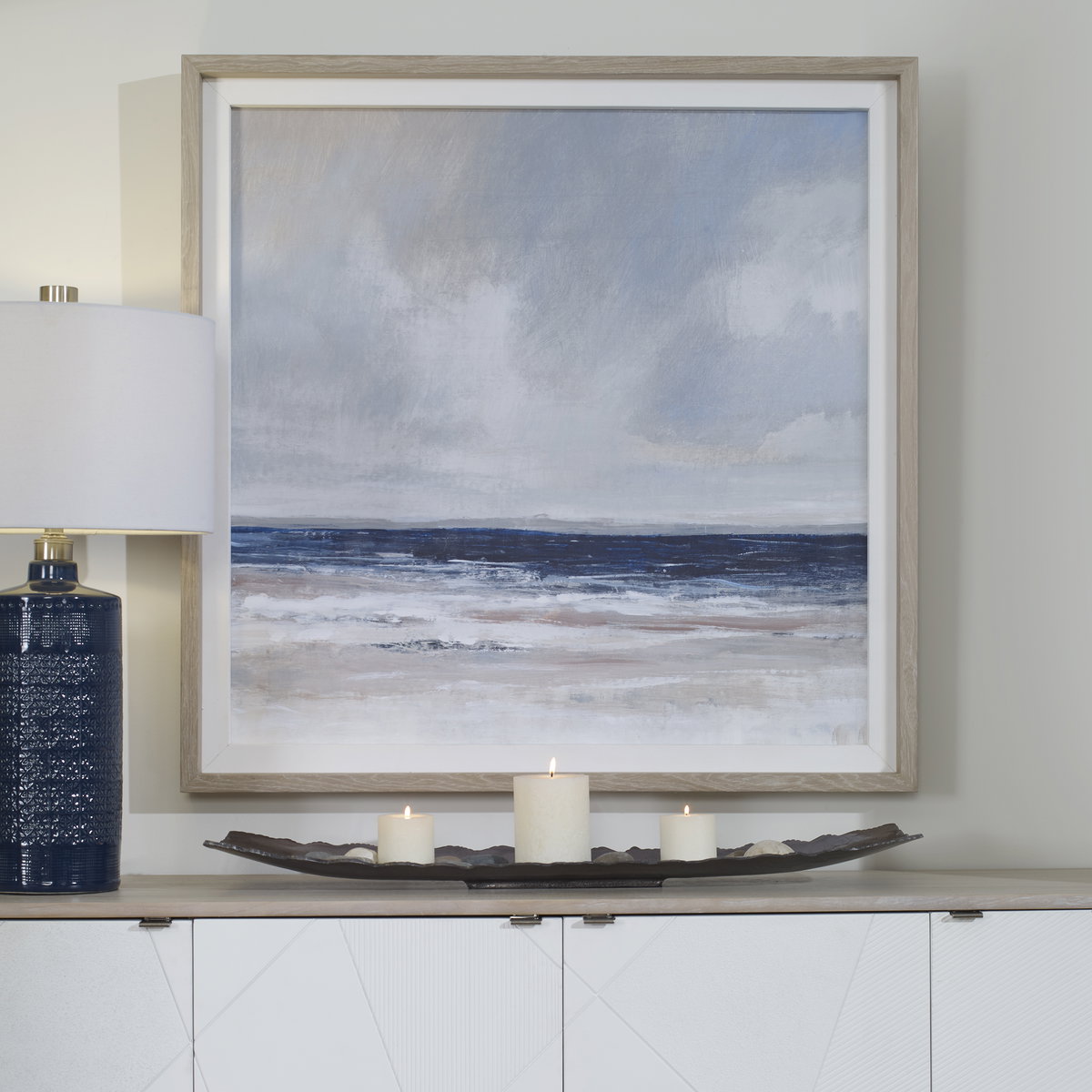 Distant Land Framed Print, Art by Uttermost, 40.75" width x 40.75" height x 3" depth View 2