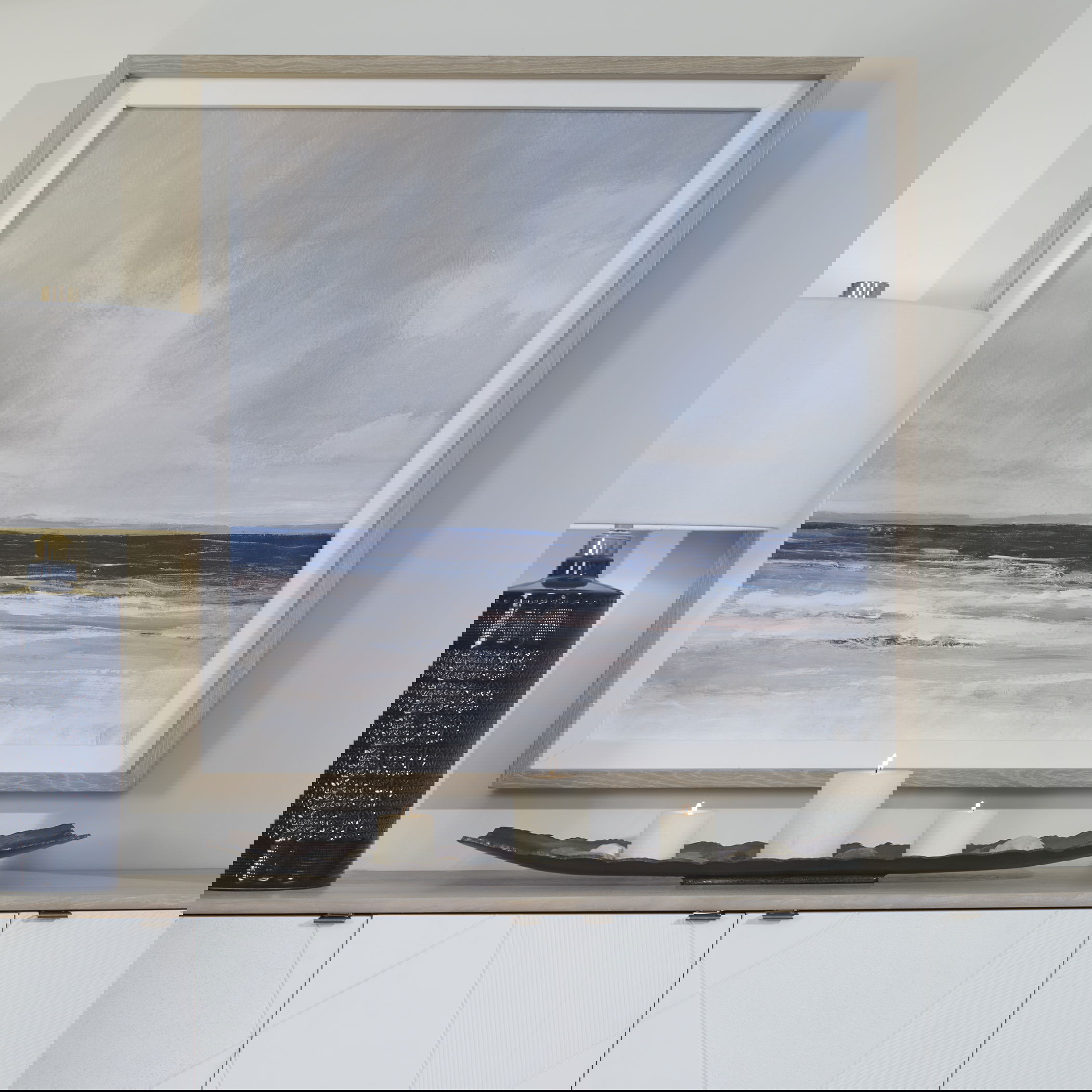 Distant Land Framed Print, Painting by Uttermost, 40.75" width x 40.75" height x 3" depth View 2