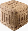 Twareg Pouf, Ottoman by Surya, 18" width x 18" height thumbnail