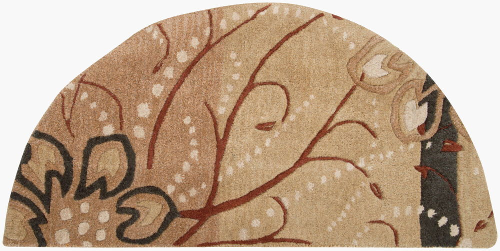 Athena Handmade Rug, by Surya, 4' length x 2' width