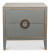 Gabriella Night Stand  Storm Grey thumbnail 1