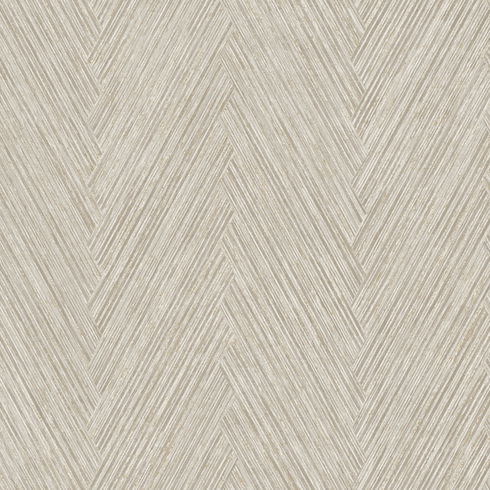 Thatched Chevron Linen Wallpaper