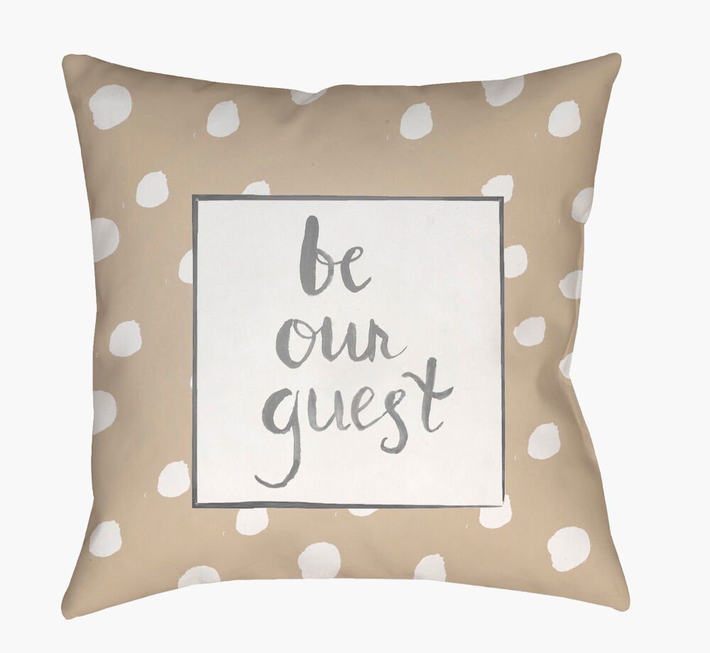 Be Our Guest Accent Pillow large image 
