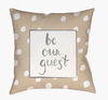 Be Our Guest Accent Pillow thumbnail 0