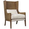 Mack Occasional Chair W/ Perf Fabric, Accent Chair by Dovetail, 27" width x 43" height x 32" depth thumbnail 1