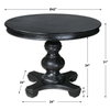 Brynmore Wood Grain Round Table, Side & End Table by Uttermost, 42" width x 31" height x 42" depth thumbnail 3