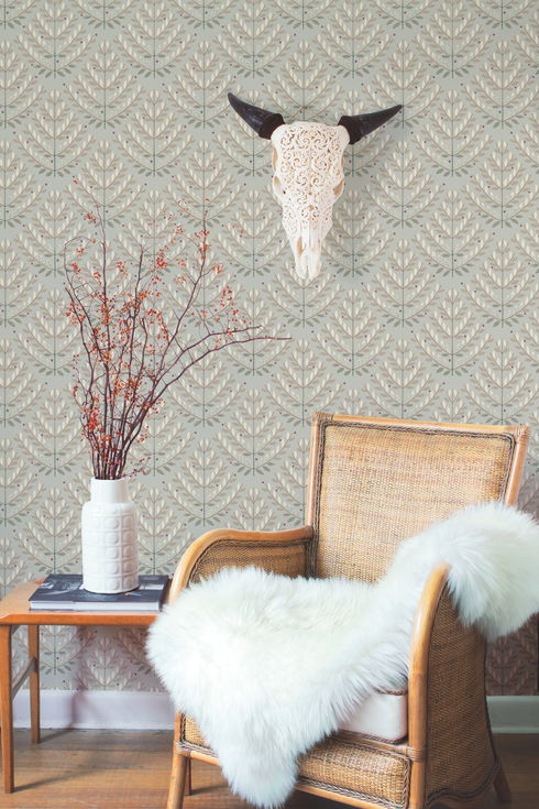 Beige Norrland Wallpaper