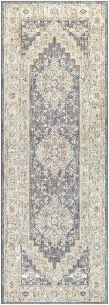 Avant Garde Machine Woven Rug, by Surya, 7'2.61" length x 2'7.5" width